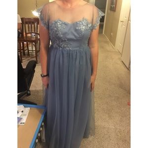 Lace and Tulle Bridesmaid Dress